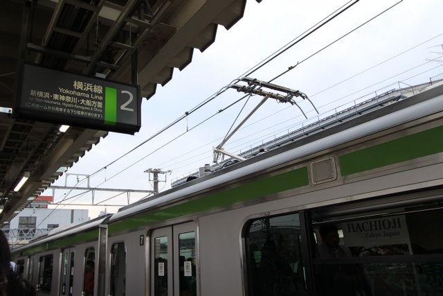 横浜線 E233系6000番台 パンタグラフ