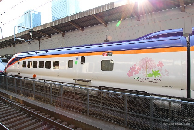 山形新幹線　E3系　つばさ　リニューアル　塗装変更 5